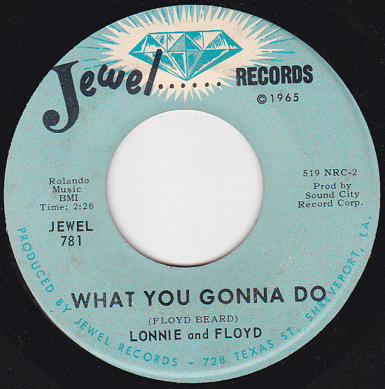 Lonnie And Floyd : What You Gonna Do (7")