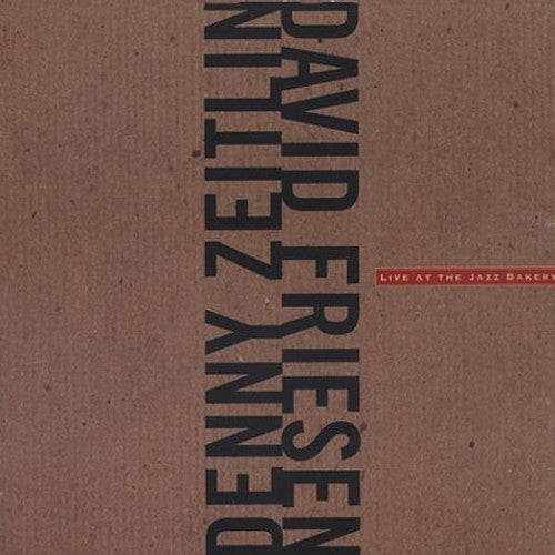 David Friesen - En vivo en The Jazz Bakery (CD)