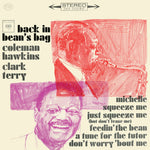 the album cover for Coleman Hawkins / Terry,Clark - Back in Bean's Bag