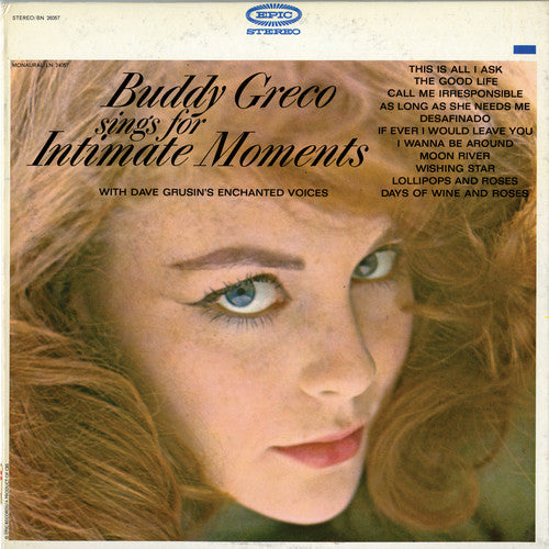 the album cover for Buddy Greco - Sings for Intimate Moments
