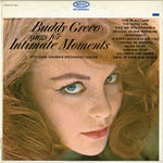 the album cover for Buddy Greco - Sings for Intimate Moments