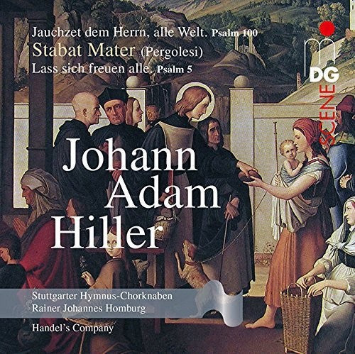 the album cover for Hiller / Stuttgart Hymnn Chorknaben / Johannes - Hiller: Jauchzet Dem Herrn