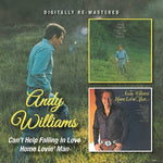 the album cover for Andy Williams - Can't Help Falling in Love/Home Lovin' Man