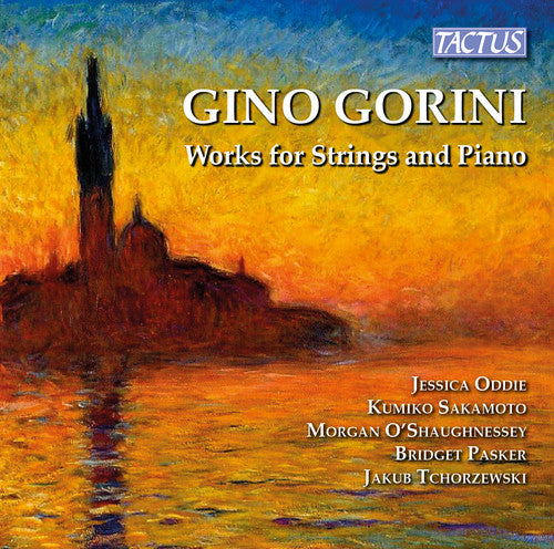 the album cover for Gorini / Oddie / Sakamoto / Oshaughnessey - Works for STRS & Pno