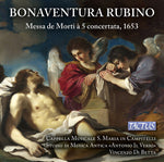 the album cover for Rubino / Betta / Ens La Cantoria - Requiem Mass for 5 Voices