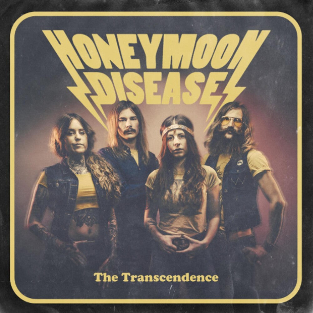 the album cover for Honeymoon Disease - The Transcendence