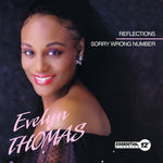 the album cover for Evelyn Thomas - Reflections / Sorry Wrong Number