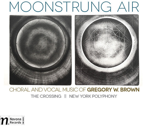 the album cover for Brown / Crossing / Nally - Moonstrung Air