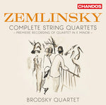 the album cover for Zemlinsky / Brodsky Quartet - String Quartets