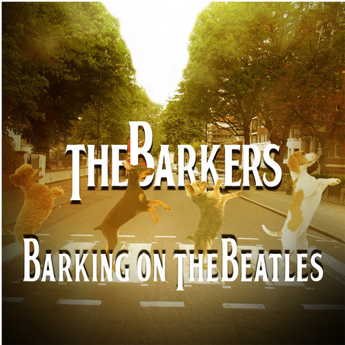 the album cover for Barkers - Barking on the Beatles