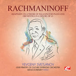 the album cover for USSR Ministry of Culture Symphony Orchestra - Rhapsody on Theme Paganini Piano & Orch G Min
