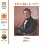 the album cover for Idil Biret - Etudes Op 10 & 25