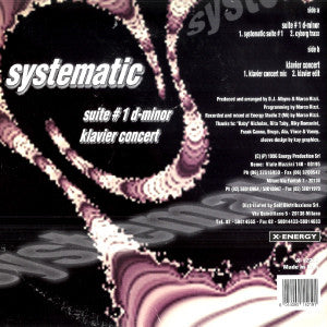 Systematic : Suite #1 D-Minor / Klavier Concert (12")