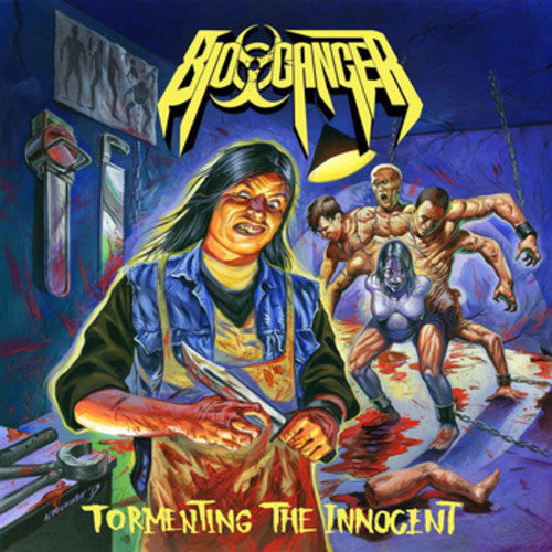 the album cover for Bio-Cancer - Tormenting the Innocent