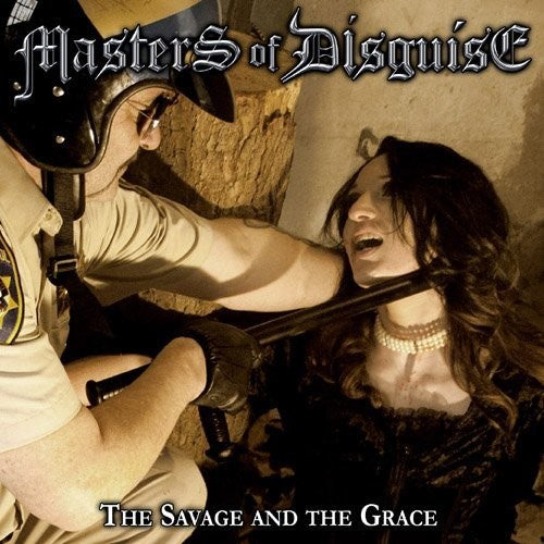 the album cover for Masters Of Disguise - Savage & the Grace