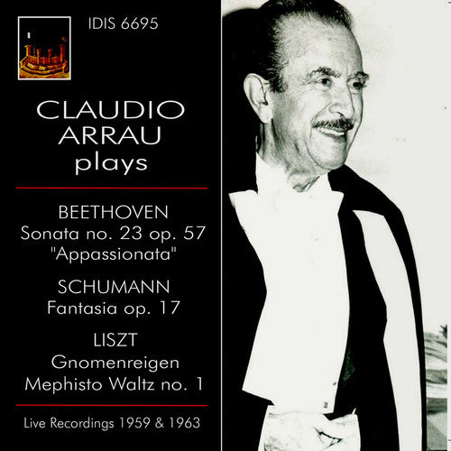 Claudio Arrau interpreta a Beethoven, Schumann y Liszt (CD)