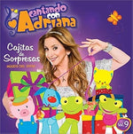 the album cover for Adriana - Cajitas De Sorpresas Vol. 9 (Arg)