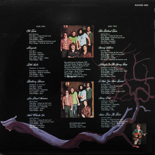 The Tony Rice Unit : Manzanita (LP, Album)