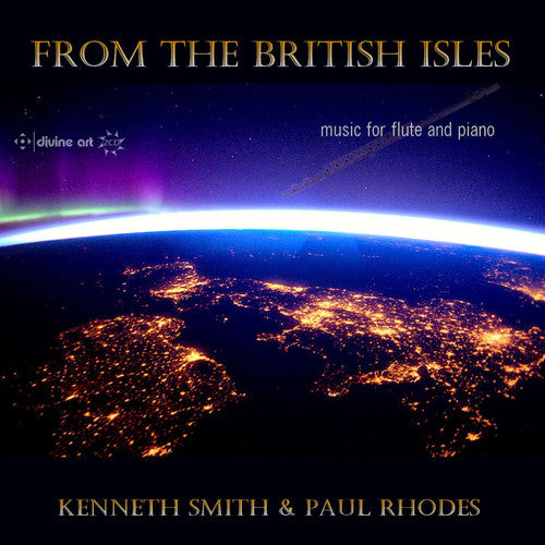 the album cover for Arnold / Smith / Rhodes - From the British Isles - Music for Flute & Piano