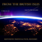 the album cover for Arnold / Smith / Rhodes - From the British Isles - Music for Flute & Piano