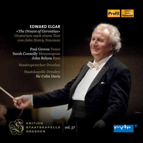 the album cover for Elgar / Sir Davis Colin - Dream of Gerontius