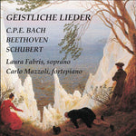 the album cover for Bach / Beethoven / Schubert / Fabris / Mazzoli - Geistliche Lieder