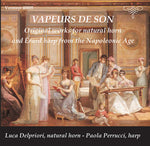 the album cover for Boieldieu / Perrucci / Delpriori - Vapeurs de Son - Original Works for Natural Horn
