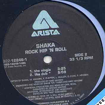 Shaka (17) : Rock Hip 'n Roll (12")