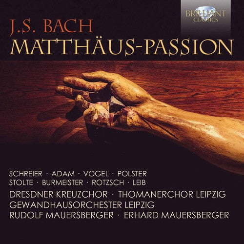 the album cover for Dresdner Kreuzchor - St. Matthew Passion