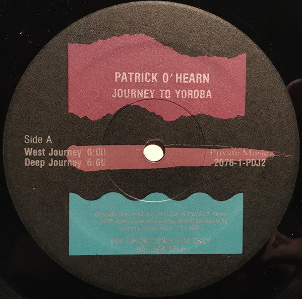Patrick O'Hearn : Black Delilah / Journey To Yoroba (2x12", Promo)