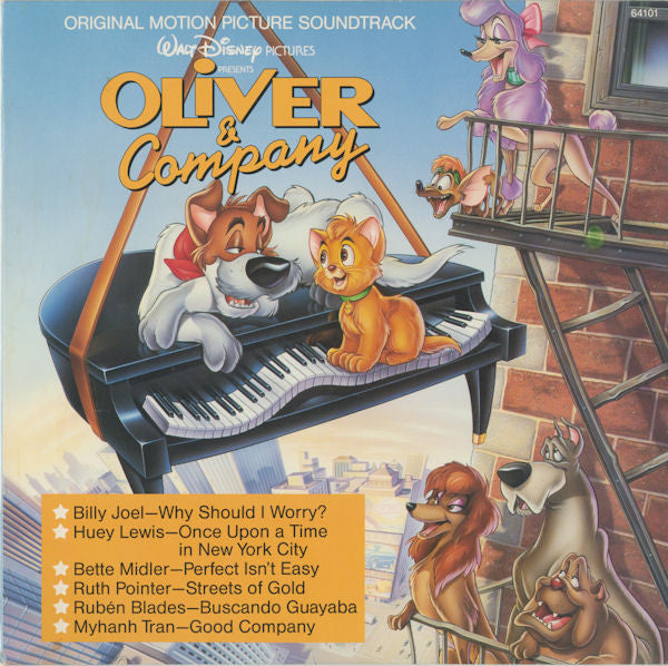 Various : Oliver & Company (Original Motion Picture Soundtrack) (LP, Album)