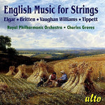 the album cover for Charles Groves / Royal Philharmonic Orchestra - English Music for Strings