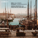 the album cover for Grieg / Brantelid / Hadland / Bjornkjaer - Cello Works