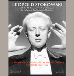 the album cover for Tchaikovsky / Stokowski / All-American Youth Orch - Leopold Stokowski with the All-American Youth Orch