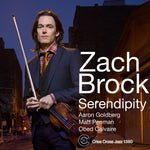 the album cover for Zach Brock - Serendipity