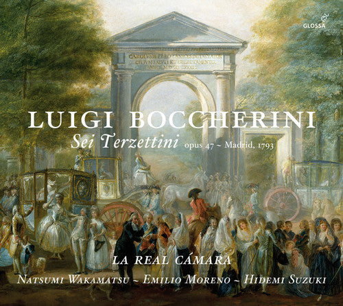 the album cover for Boccherini / La Real Camara - Sei Terzettini Op. 47