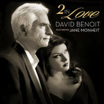 the album cover for David Benoit - 2 in Love