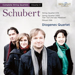 the album cover for Diogenes Quartet - String Quartets 4
