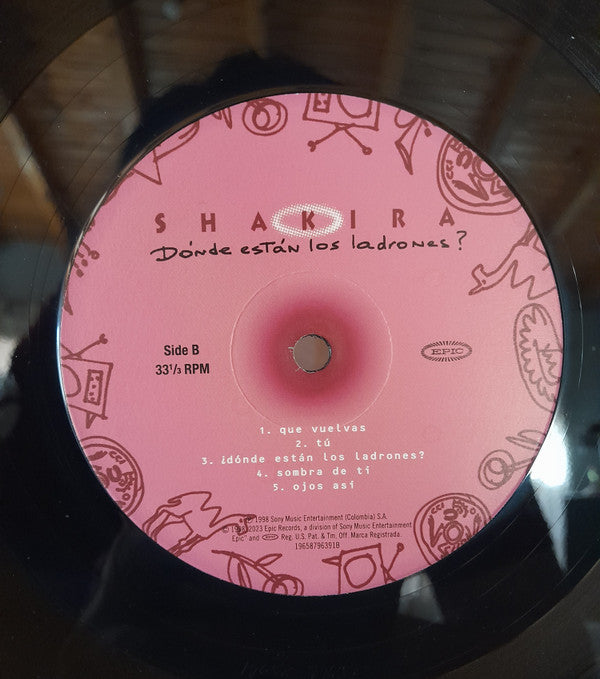 Shakira : Dónde Están Los Ladrones? (LP, Album, RE, Gat)