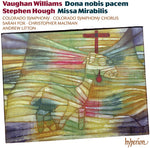 the album cover for S Hough / Fox,Sarah / Colorado Sym Orch / Litton - Dona Nobis Pacem