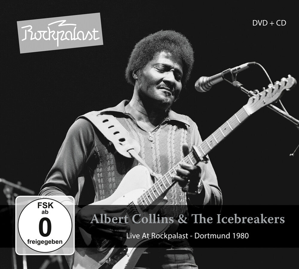 the album cover for Albert Collins & The Icebreakers - Live at Rockpalast
