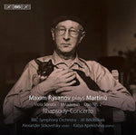 the album cover for Martinu / Rysanov / Bbc Sym Orch / Belohlavek - Maxim Rysanov Plays Martinu