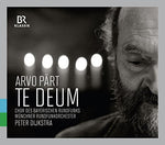 the album cover for Part / Bavarian Radio Choir / Dijkstra - Arvo Paert: Te Deum