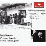 the album cover for Bartok / Sylvia Parker - Peasant Jewels