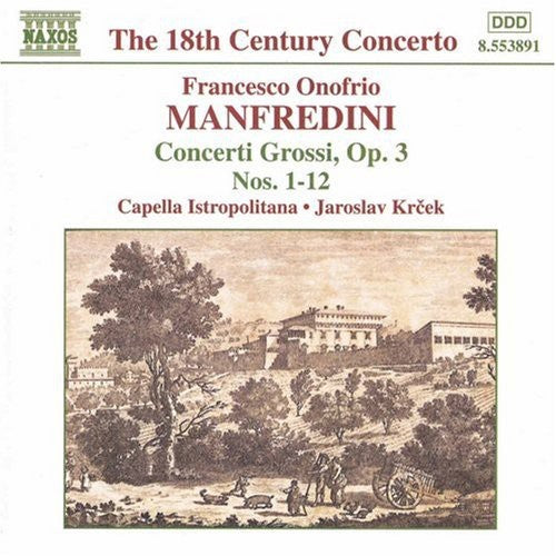 the album cover for Jaroslav Krecek - Concerti Grossi Op 3 1-12
