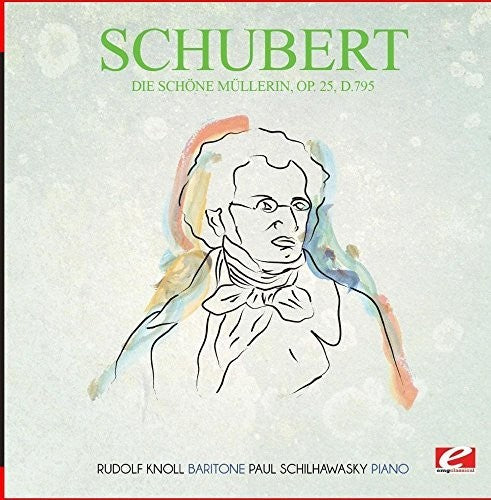 the album cover for Rudolf Knoll - Die Schone Mullerin Op. 25 D.795