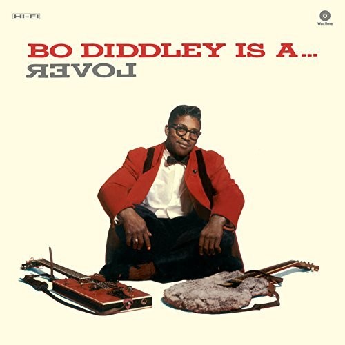the album cover for Bo Diddley - Is a Lover