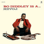 the album cover for Bo Diddley - Is a Lover