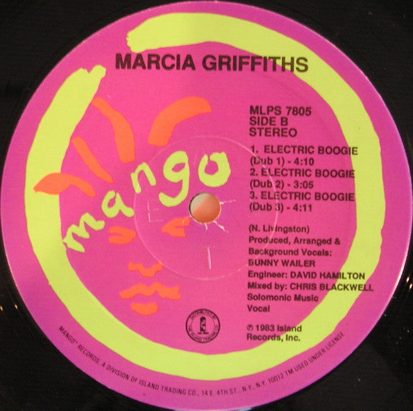 Marcia Griffiths : Electric Boogie (12")