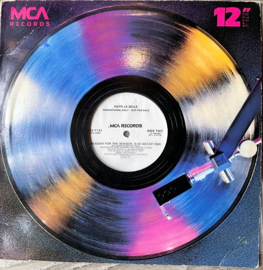 Patti LaBelle : 'Twas Love (12", Promo)